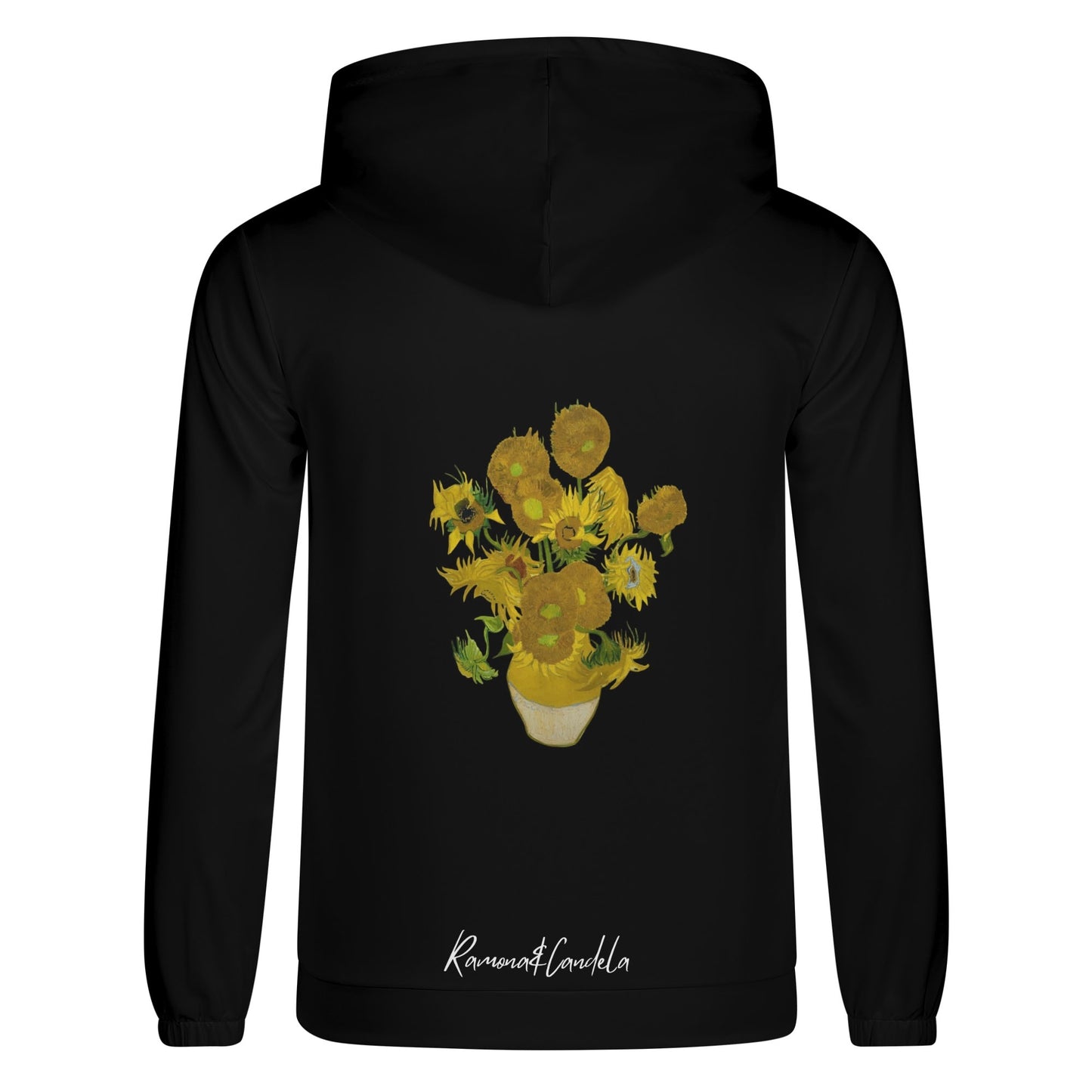 Sudadera con capucha. Los girasoles, Van Gogh. RA&CADEL