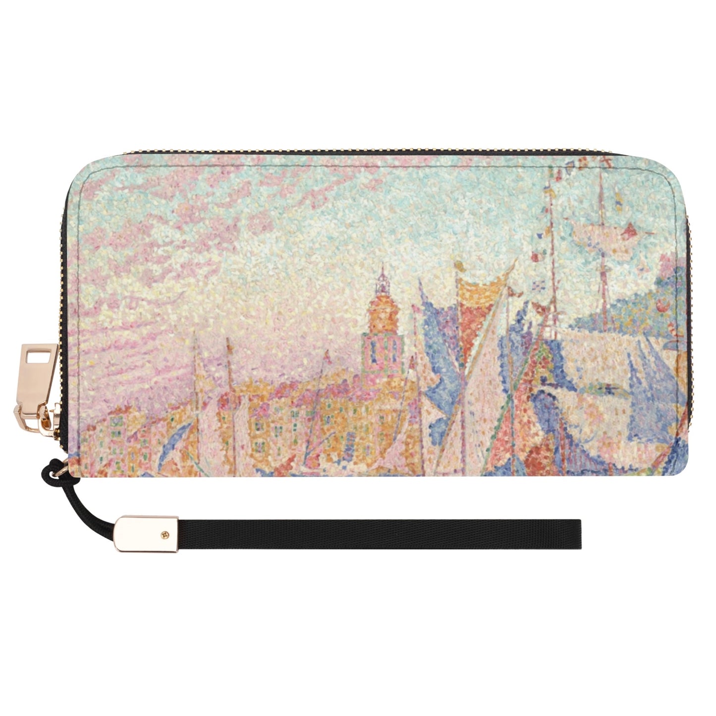 Cartera de Cuero Paul Signac El puerto de Saint-Tropez