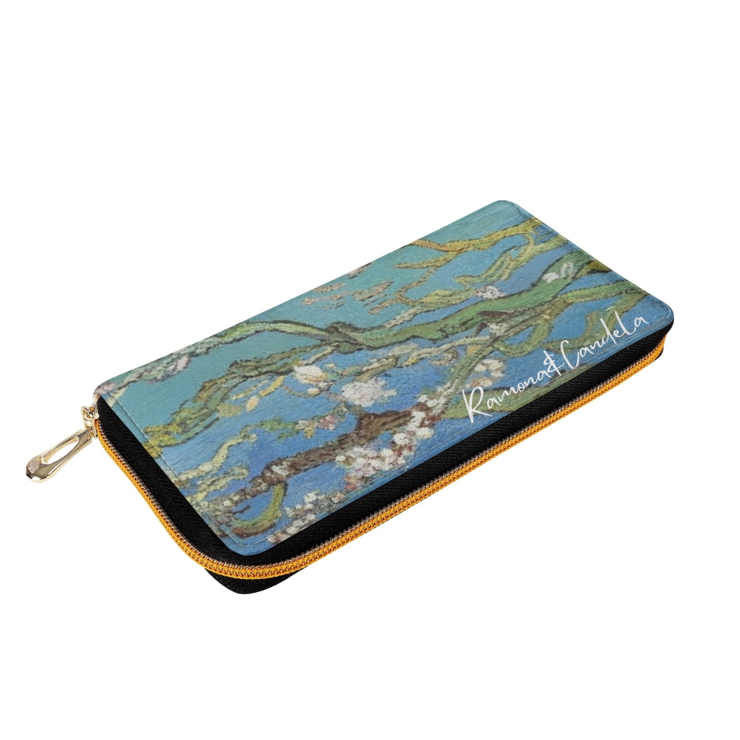 Cartera de Cuero pequeña Van Gogh Almendros en flor