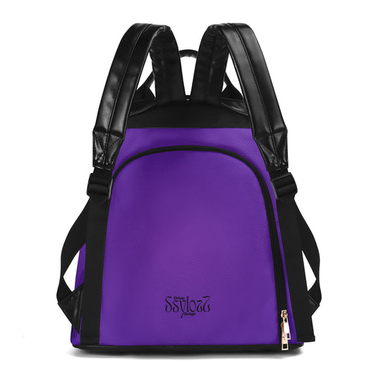 Mochila MORADO INTENSO. Sistema antirrobo. Diseño único. Perfecta para el uso diario. Edición limitada