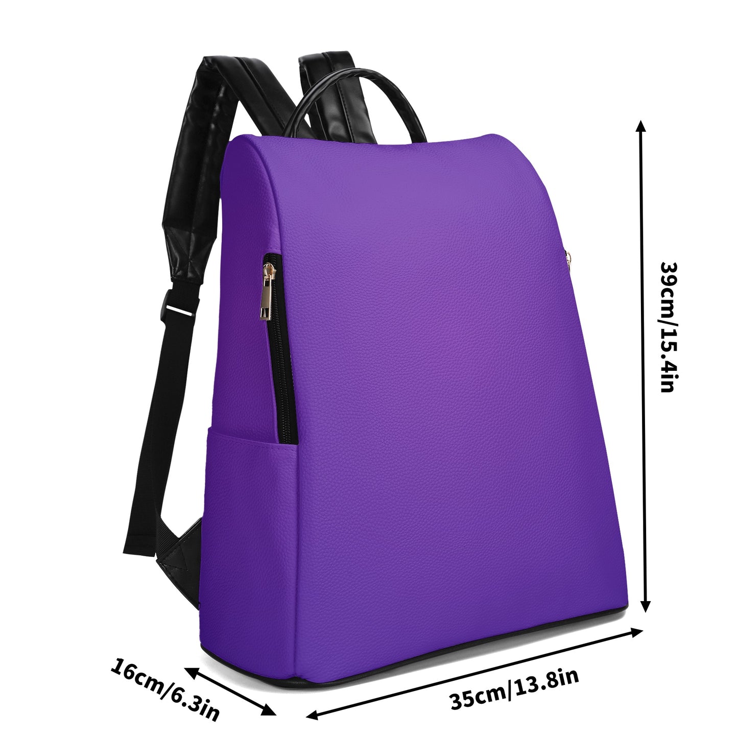 Mochila MORADO INTENSO. Sistema antirrobo. Diseño único. Perfecta para el uso diario. Edición limitada