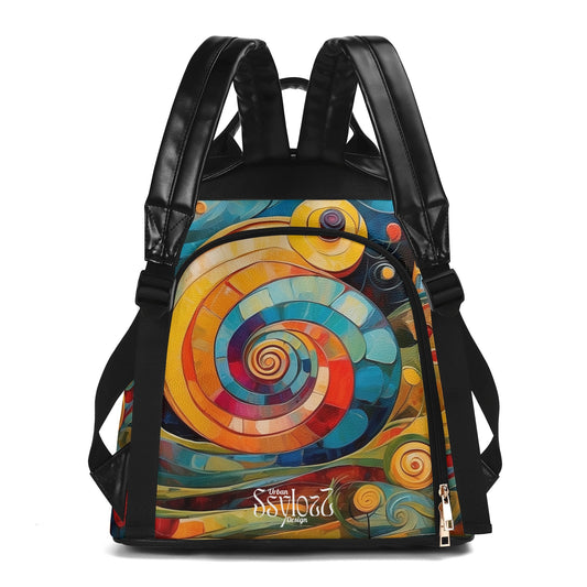 Mochila  SNAIL COLOURS. Edición limitada. Diseño exclusivo. Sistema antirrobo.