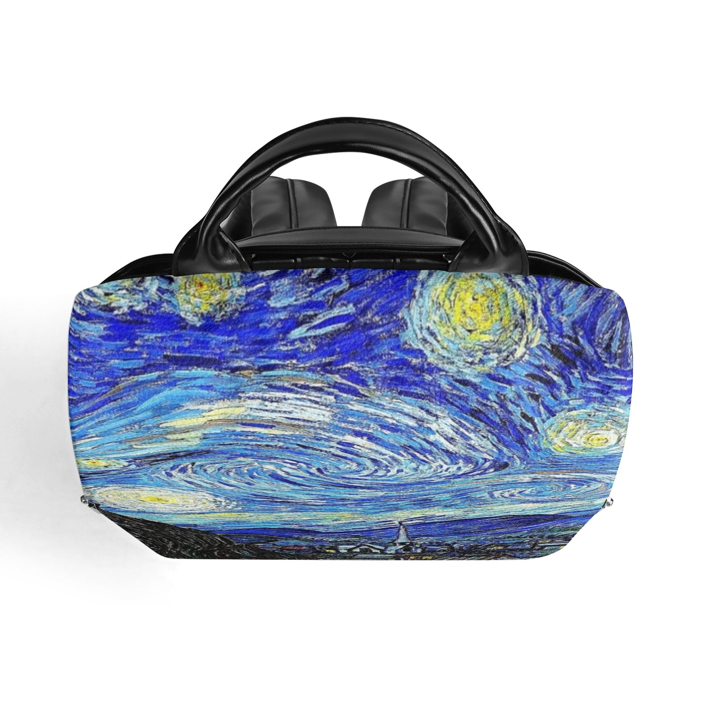 Starry Night Backpack, Van Gogh. Limited edition. Exclusive artistic design. Anti-theft system.