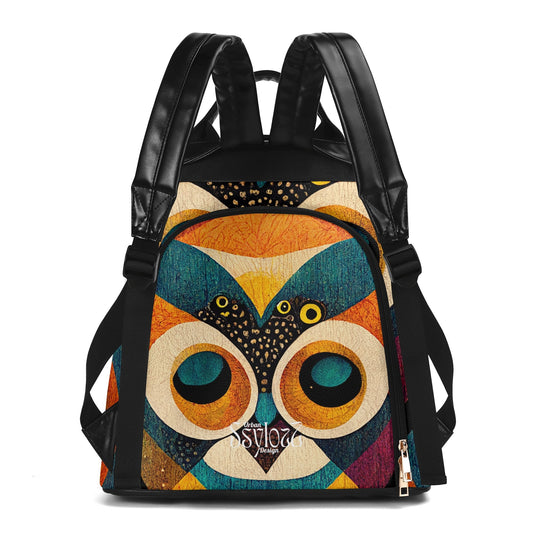 Mochila OWL COLOURS. Edición limitada- Diseño exclusivo. Sistema antirrobo.