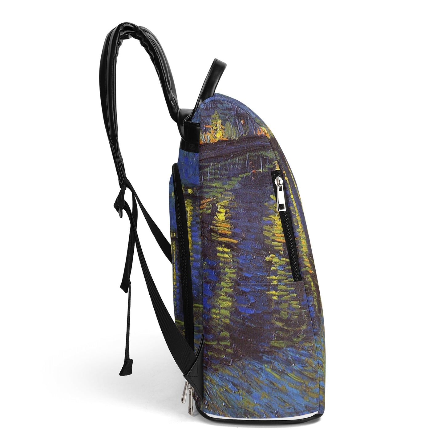 Starry Night Over the Rhone Backpack, Van Gogh. Limited Edition. Exclusive design. Anti-theft system,