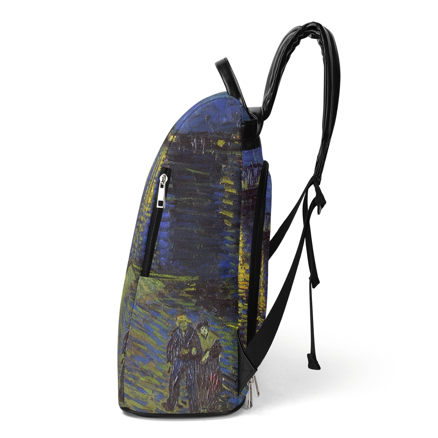 Starry Night Over the Rhone Backpack, Van Gogh. Limited Edition. Exclusive design. Anti-theft system,