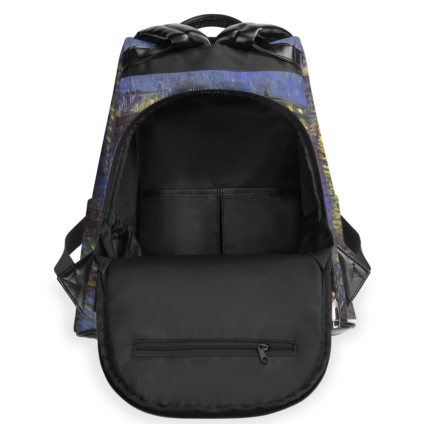 Starry Night Over the Rhone Backpack, Van Gogh. Limited Edition. Exclusive design. Anti-theft system,