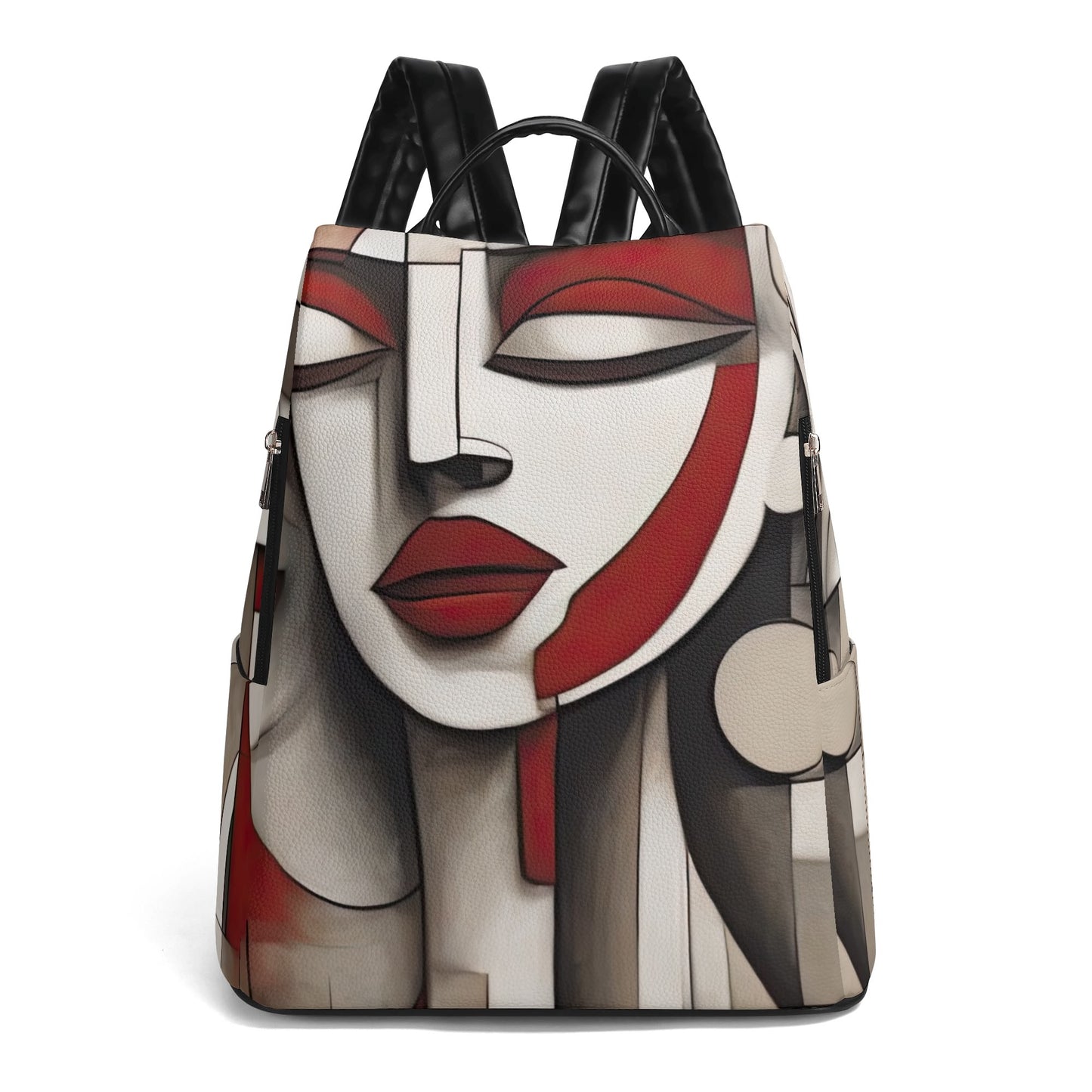 Mochila WOMAN CUBISM. Edición limitada. Diseño exclusivo. Sistema antirrobo.