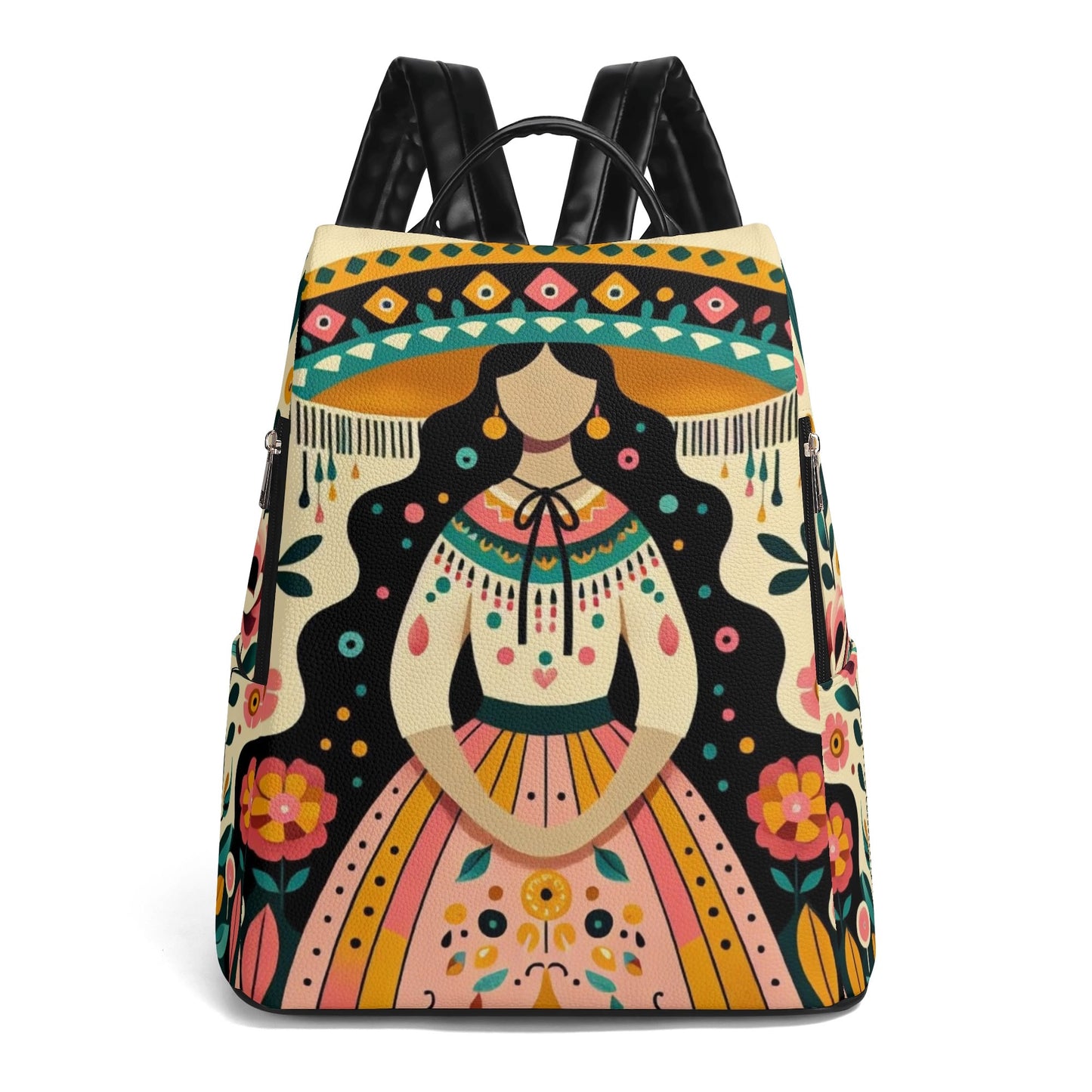 Mochila MEXICAN. Edición limitada. Diseño exclusivo. Sistema antirrobo.