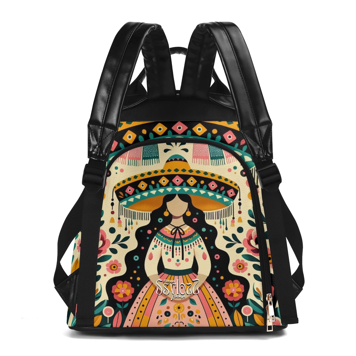 Mochila MEXICAN. Edición limitada. Diseño exclusivo. Sistema antirrobo.