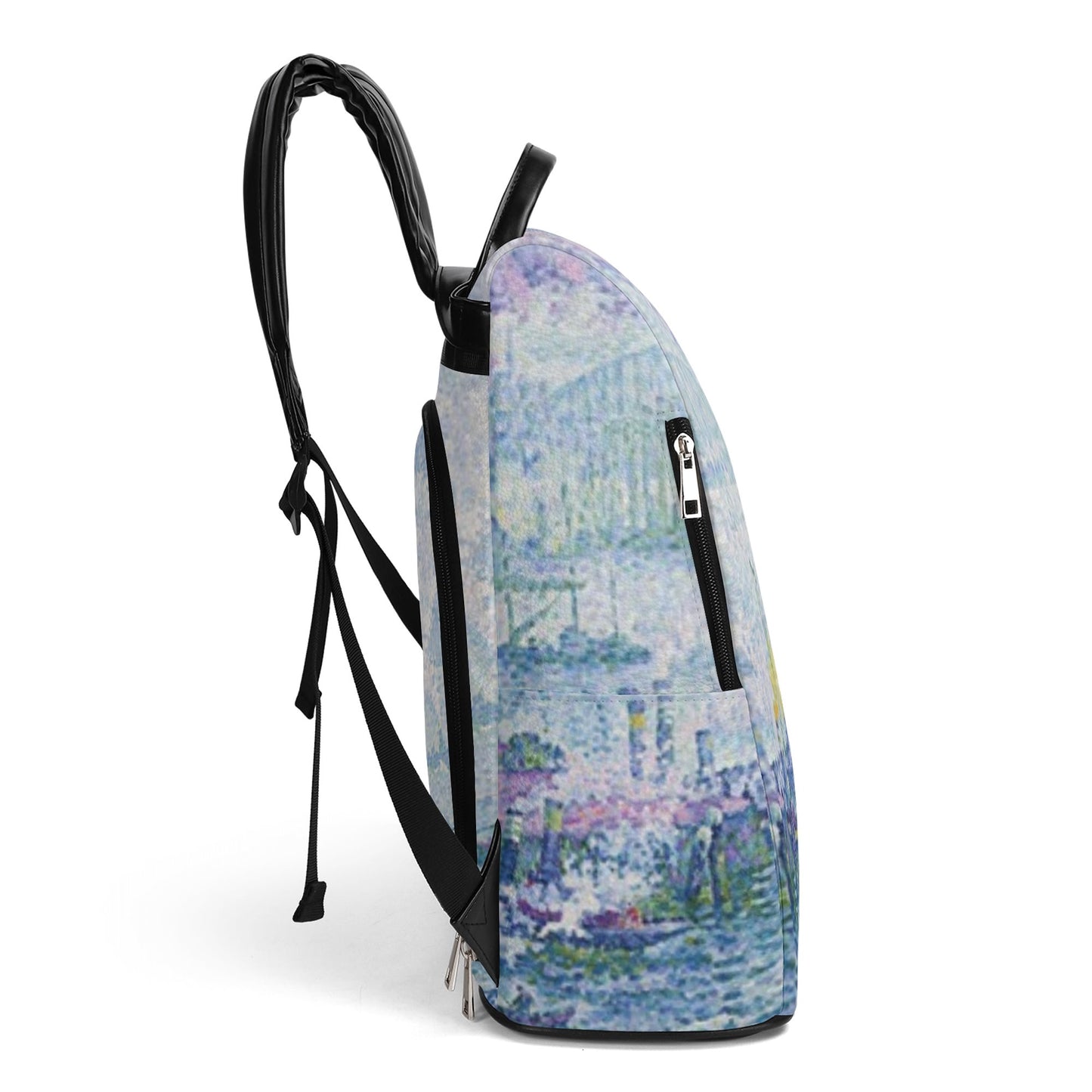 Mochila El Puerto de Rotterdam, Paul Signac. Edición limitada. Diseño exclusivo. Sistema antirrobo.