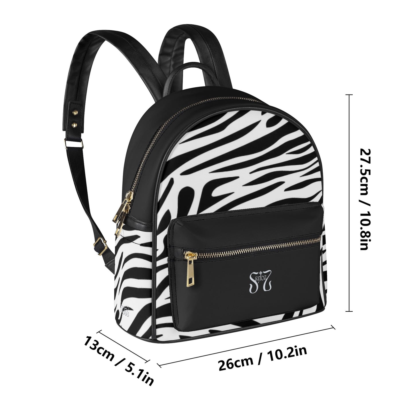 Mochila Mini ZEBRA. Edición limitada. Diseño exclusivo